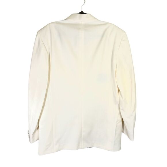 Marcozzi White Official Blazer Made in U.S Size 41L - Picture 3 of 9